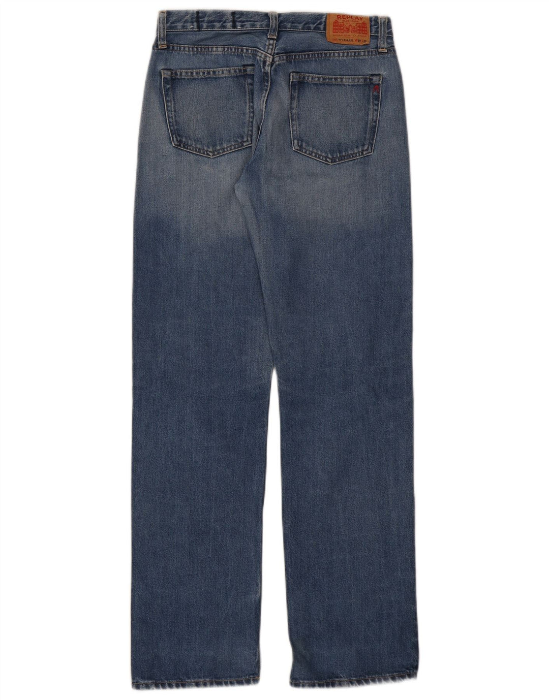 Replay Calça Jeans Reta Feminina W29 L32 Azul