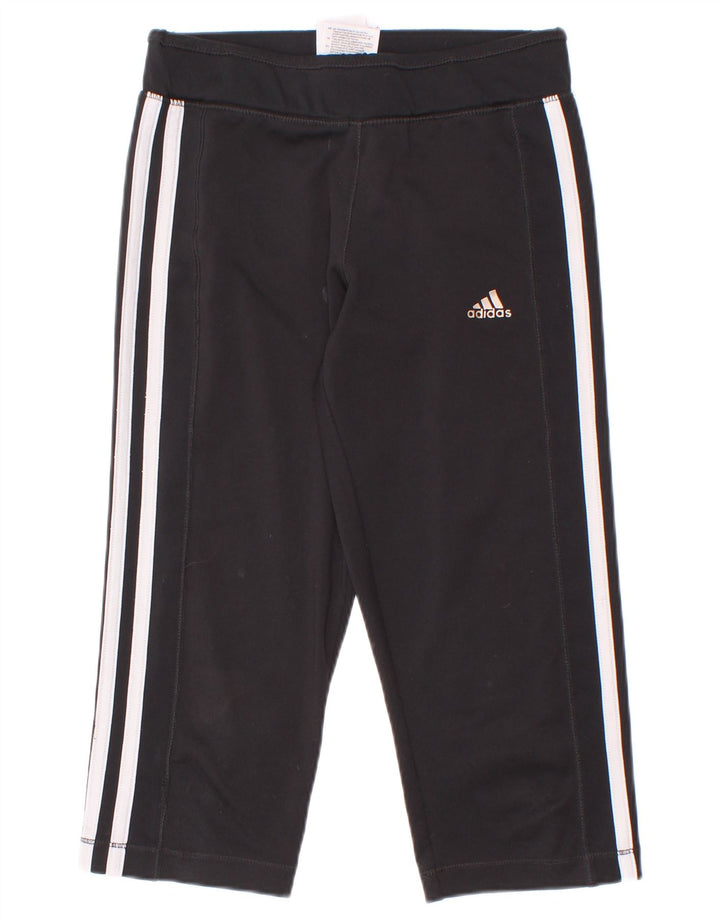 Leggings ADIDAS Meninas 9-10 Anos Preto Poliéster