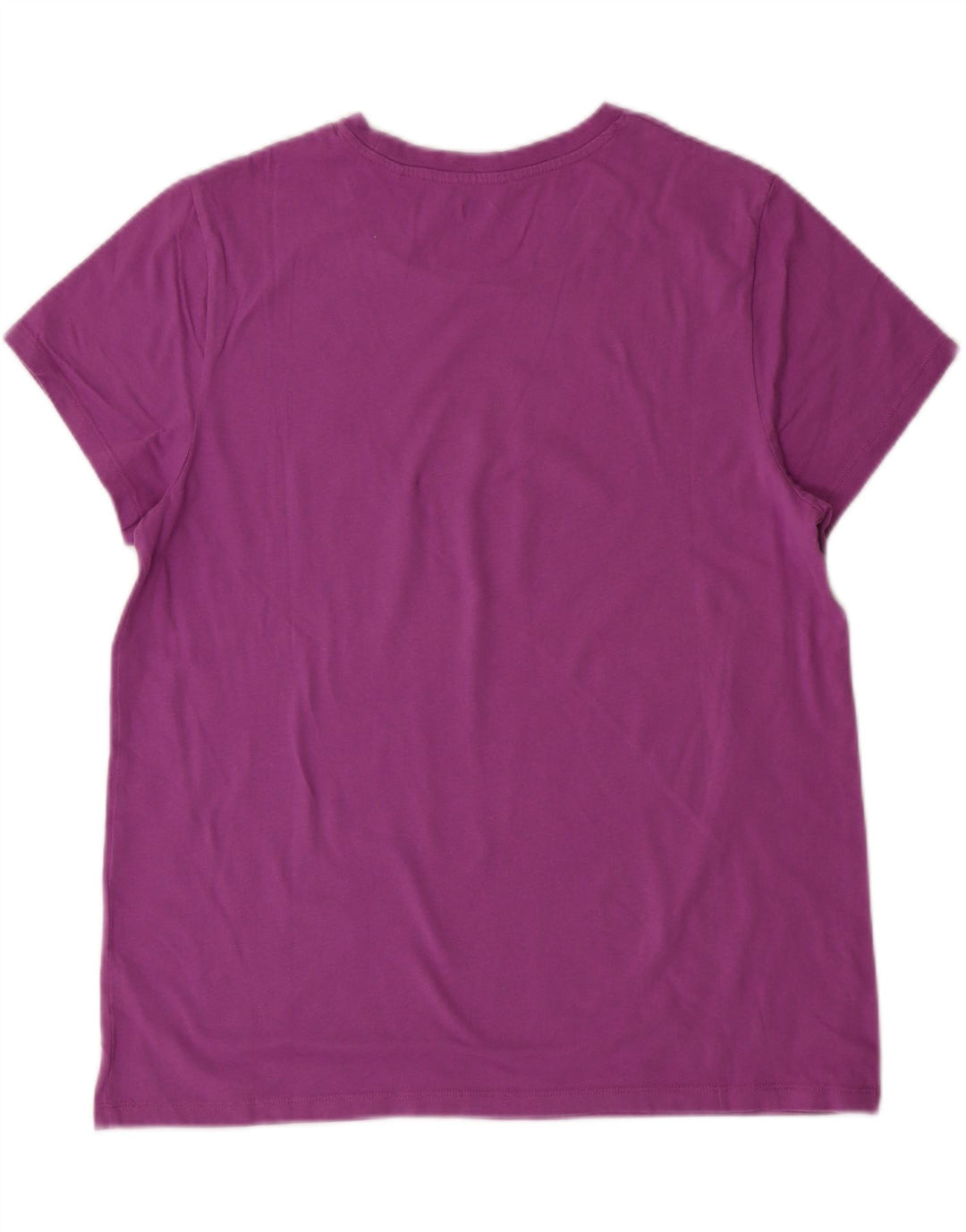 LEVI'S Womens T-Shirt Top UK 16 Large Purple Cotton Vintage Levi's and Second-Hand Levi's from Messina Hembry 