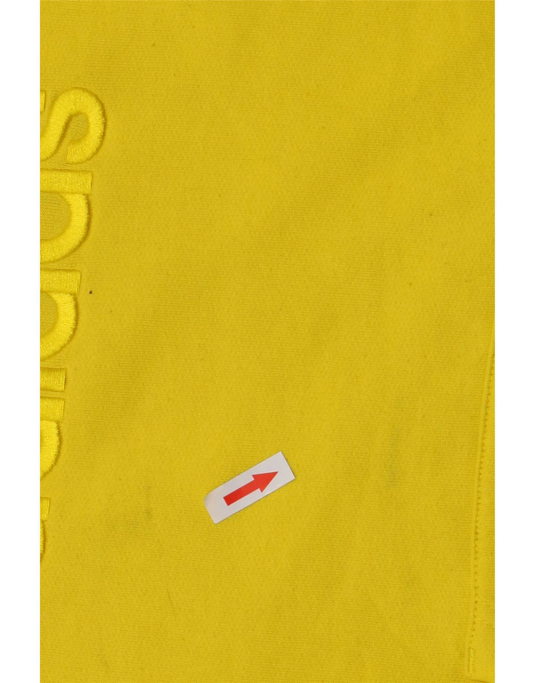 Adidas Mens Graphic Hoodie Jumper Médio Poliéster Amarelo