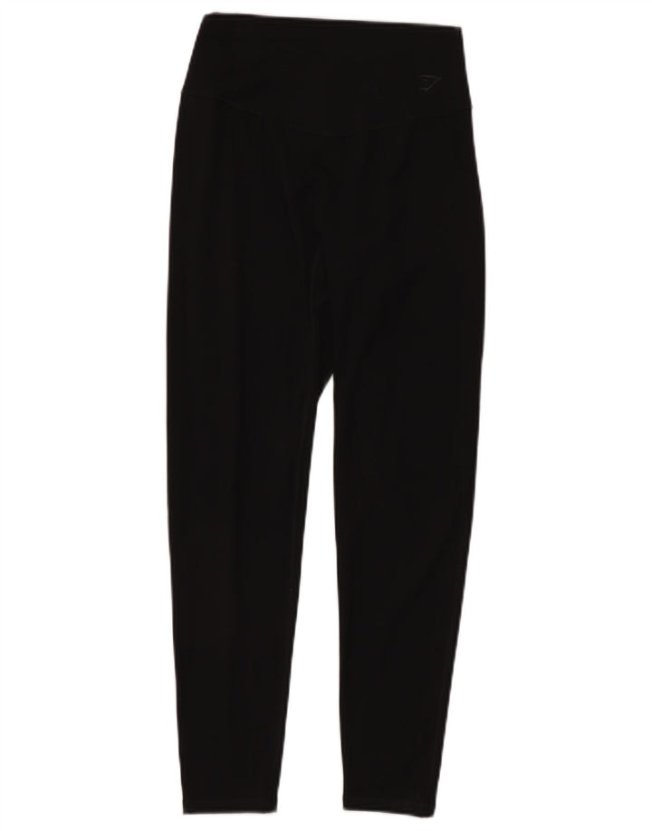 Leggings femininos Gymshark UK 14 médio preto nylon