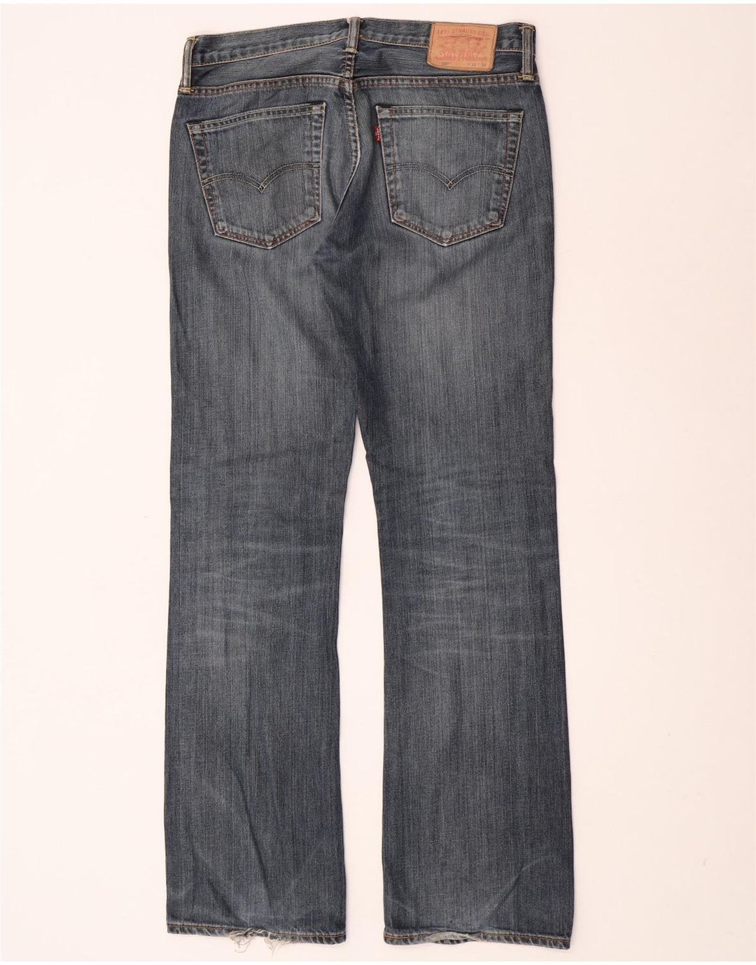 Levi's Masculino 527 Bootcut Jeans W33 L34 Azul Algodão