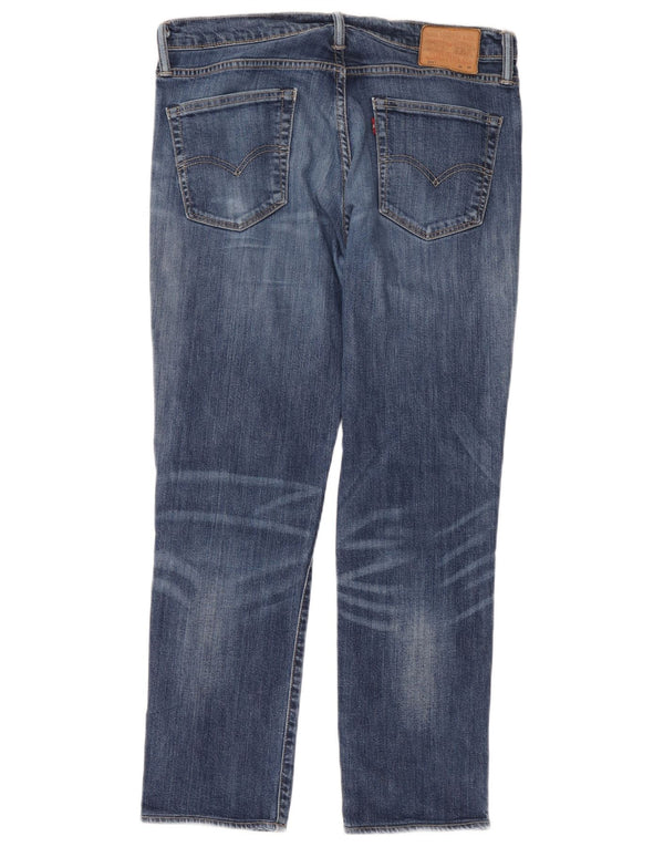 Calça Jeans Levis 511 Slim Masculina W34 L28 Azul Algodão