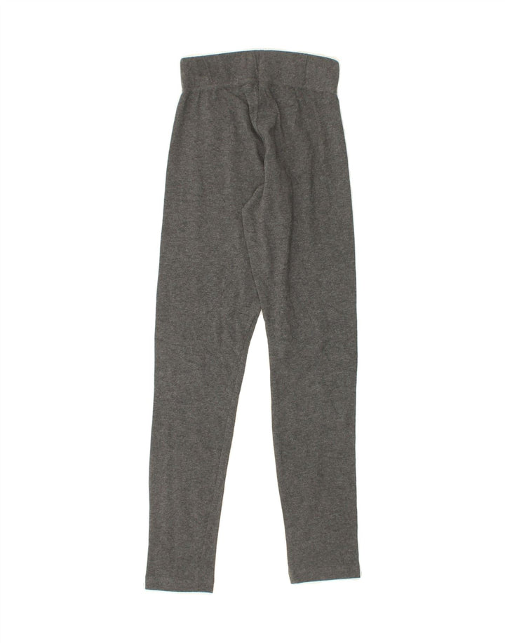 ADIDAS Womens Graphic Leggings UK 0/2 2XS Grey Cotton Vintage Adidas and Second-Hand Adidas from Messina Hembry 