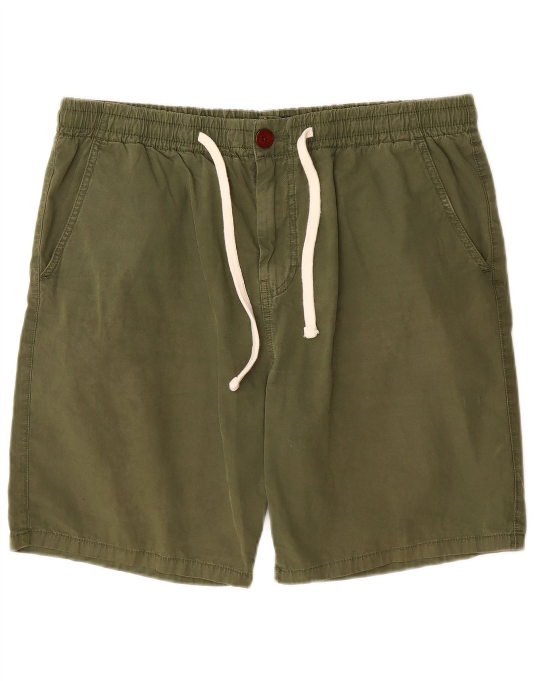 Shorts Chino Masculino Superdry Grande W34 Algodão Cáqui