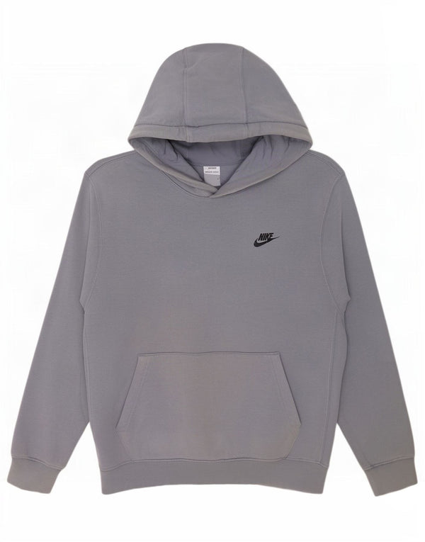 Nike Mens Hoodie Jumper Médio Algodão Azul