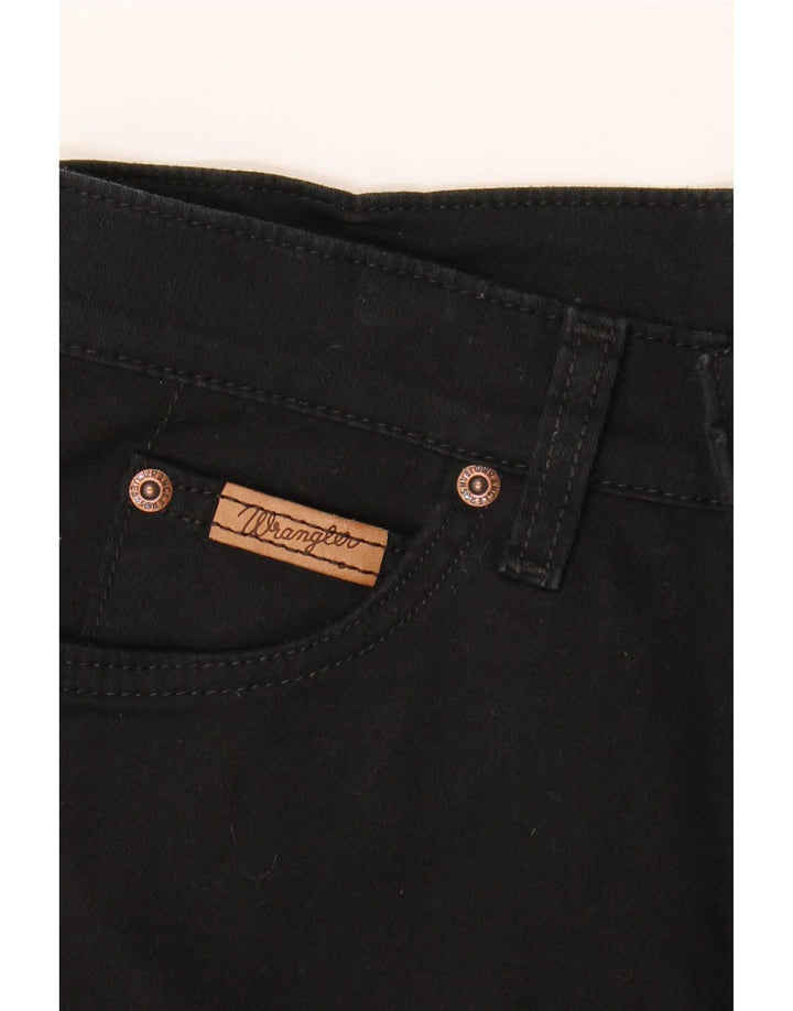 Jeans Wrangler feminino reto W26 L32 preto