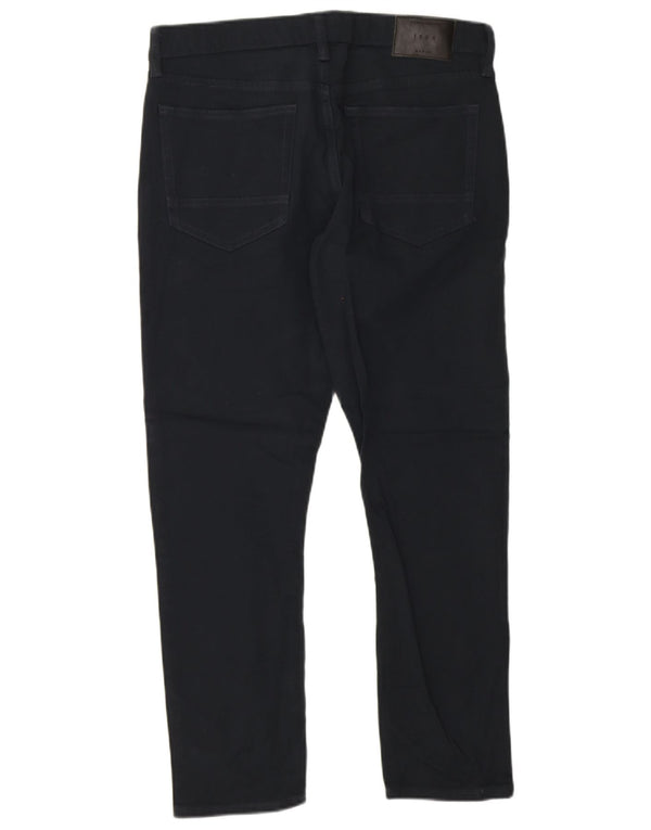 Marks & Spencer Mens Slim Jeans W32 L29 Azul Marinho Algodão