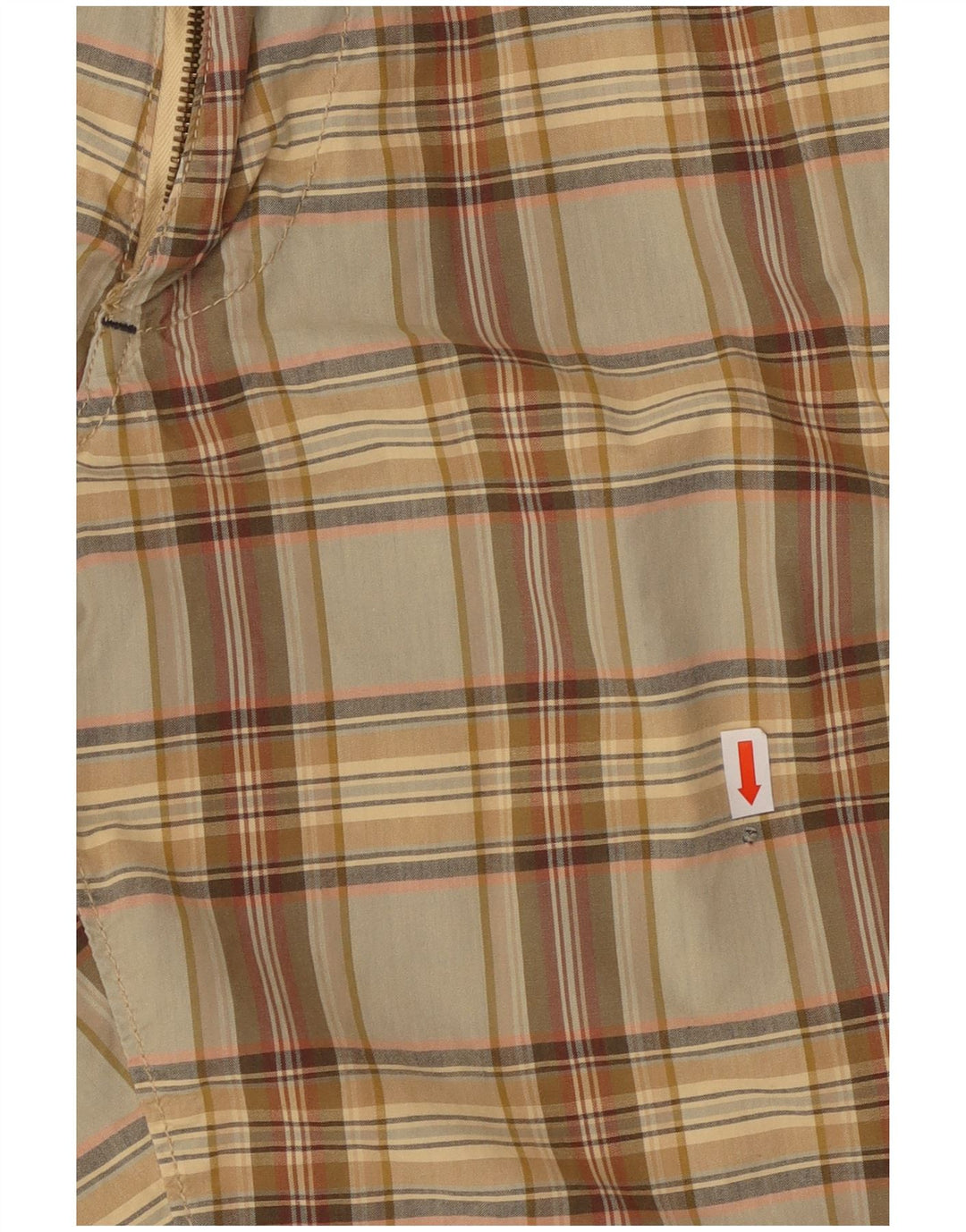 Shorts cargo masculino Marlboro Classics W38 XL algodão xadrez verde