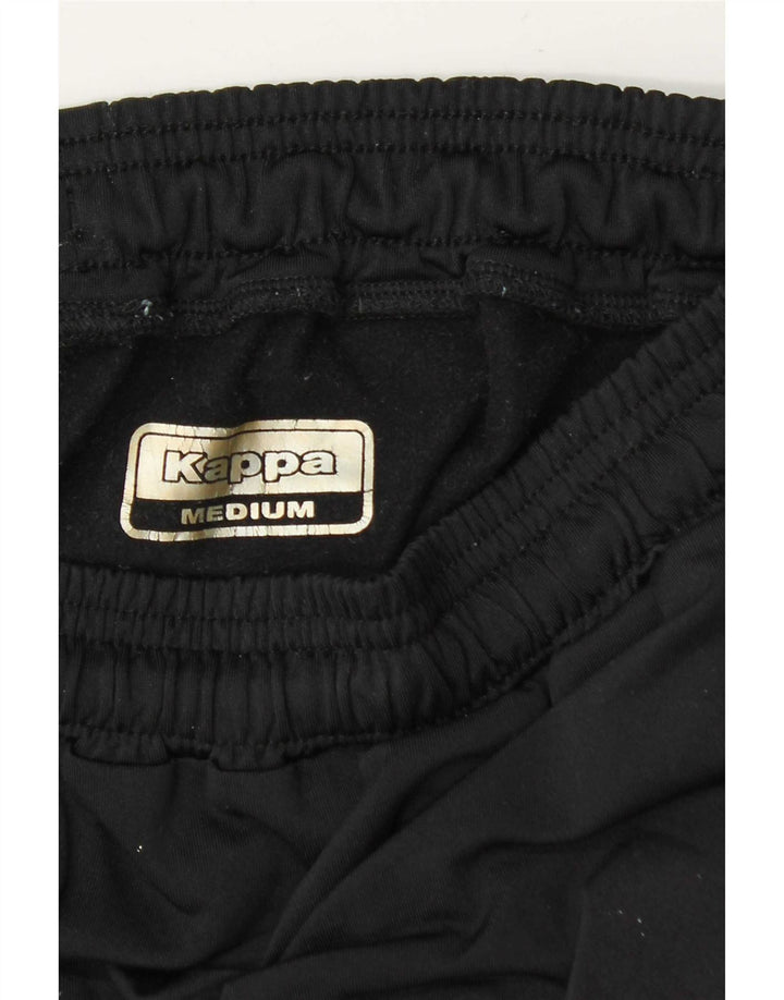 Calça de treino masculina Kappa Graphic Joggers médio preto