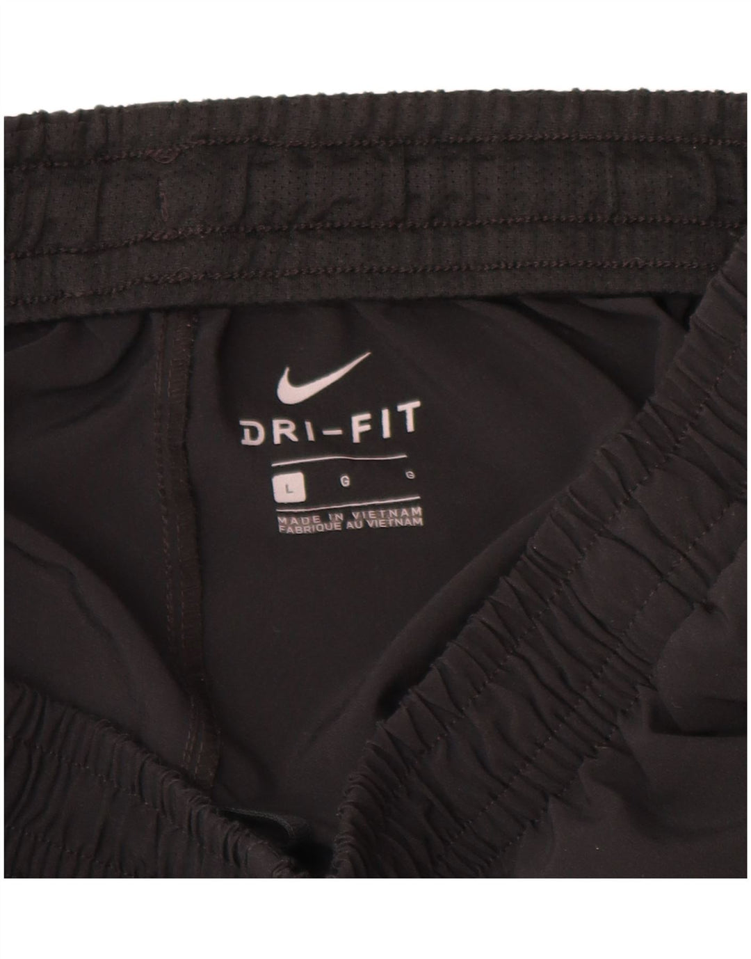 Calça de treino masculina NIKE Dri Fit joggers grande poliéster preto