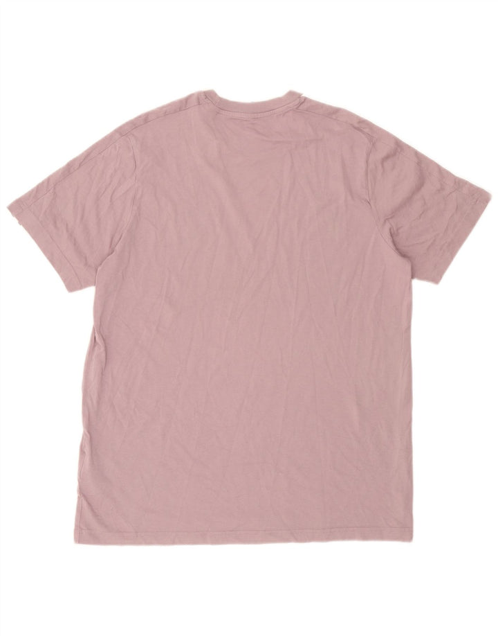 Camiseta masculina Adidas grande algodão roxo