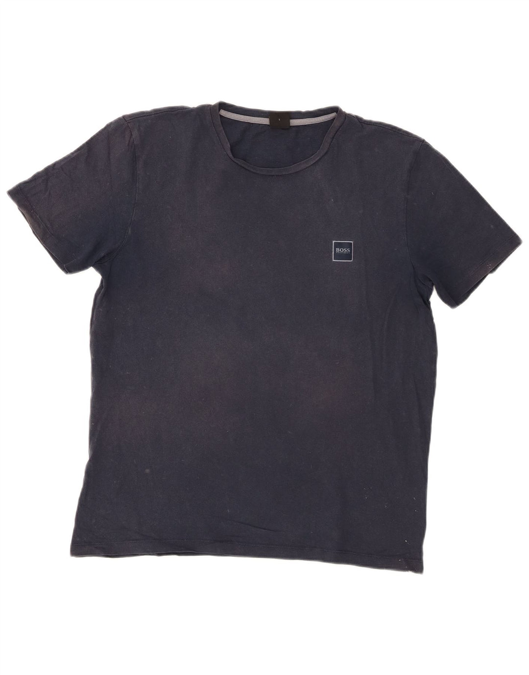 Camiseta masculina Hugo Boss grande azul marinho