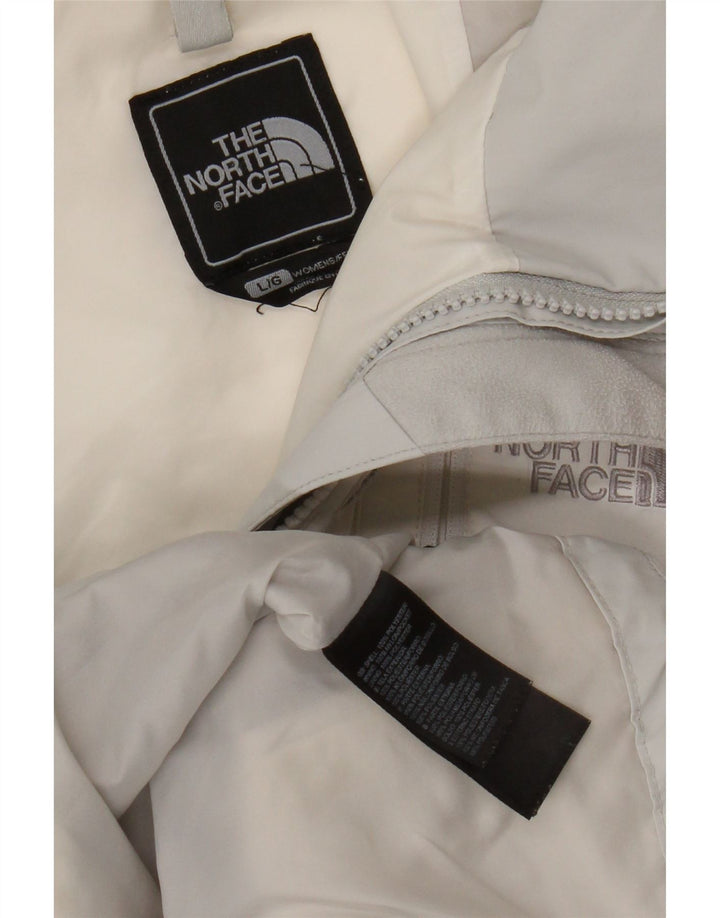 Jaqueta de chuva feminina The North Face Reino Unido 16 grande bloco colorido branco de poliéster