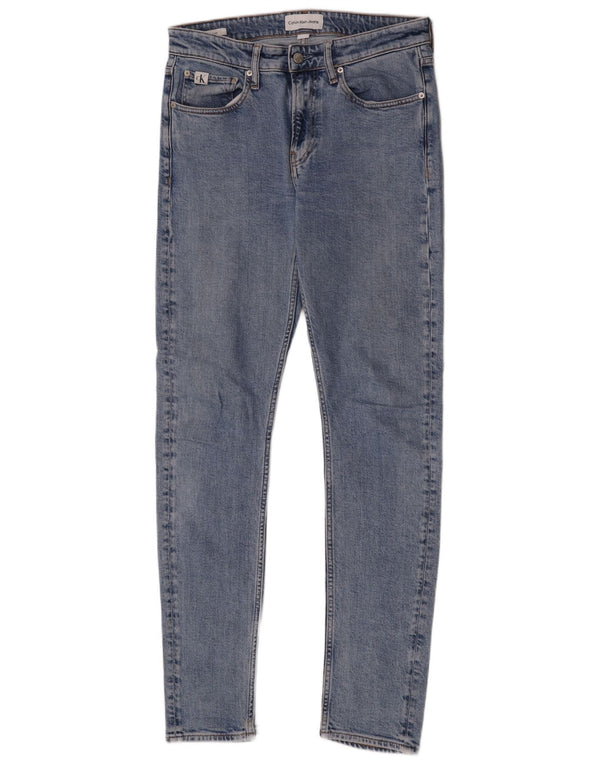 Calvin Klein Jeans Skinny Masculino W30 L34 Azul Algodão