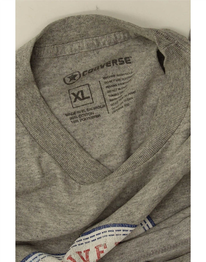 Camiseta Converse Mens Chuck Taylor Graphic Top XL Cinza
