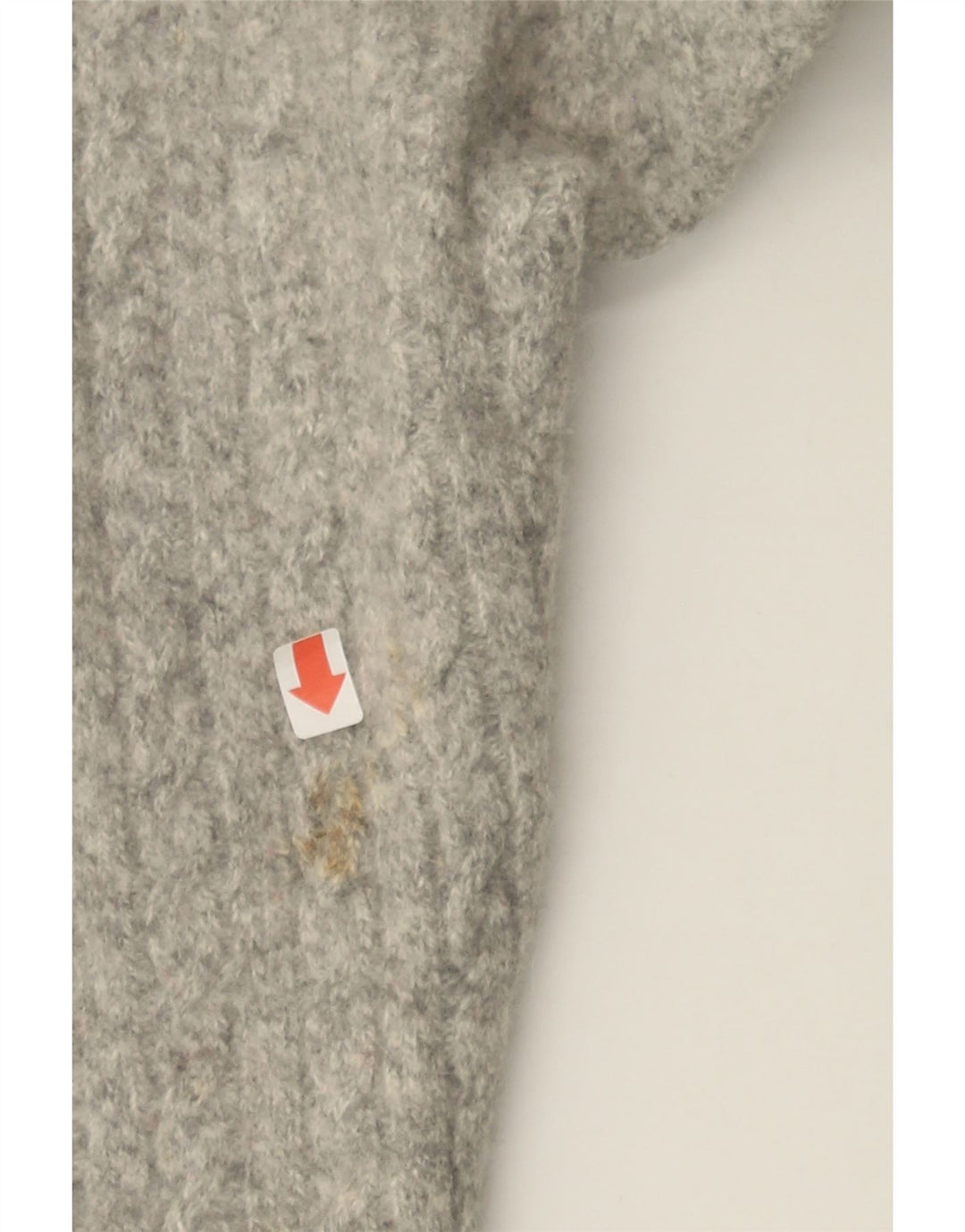 VINTAGE Girls Boat Neck Jumper Sweater 8-9 Years Grey Vintage Vintage and Second-Hand Vintage from Messina Hembry 