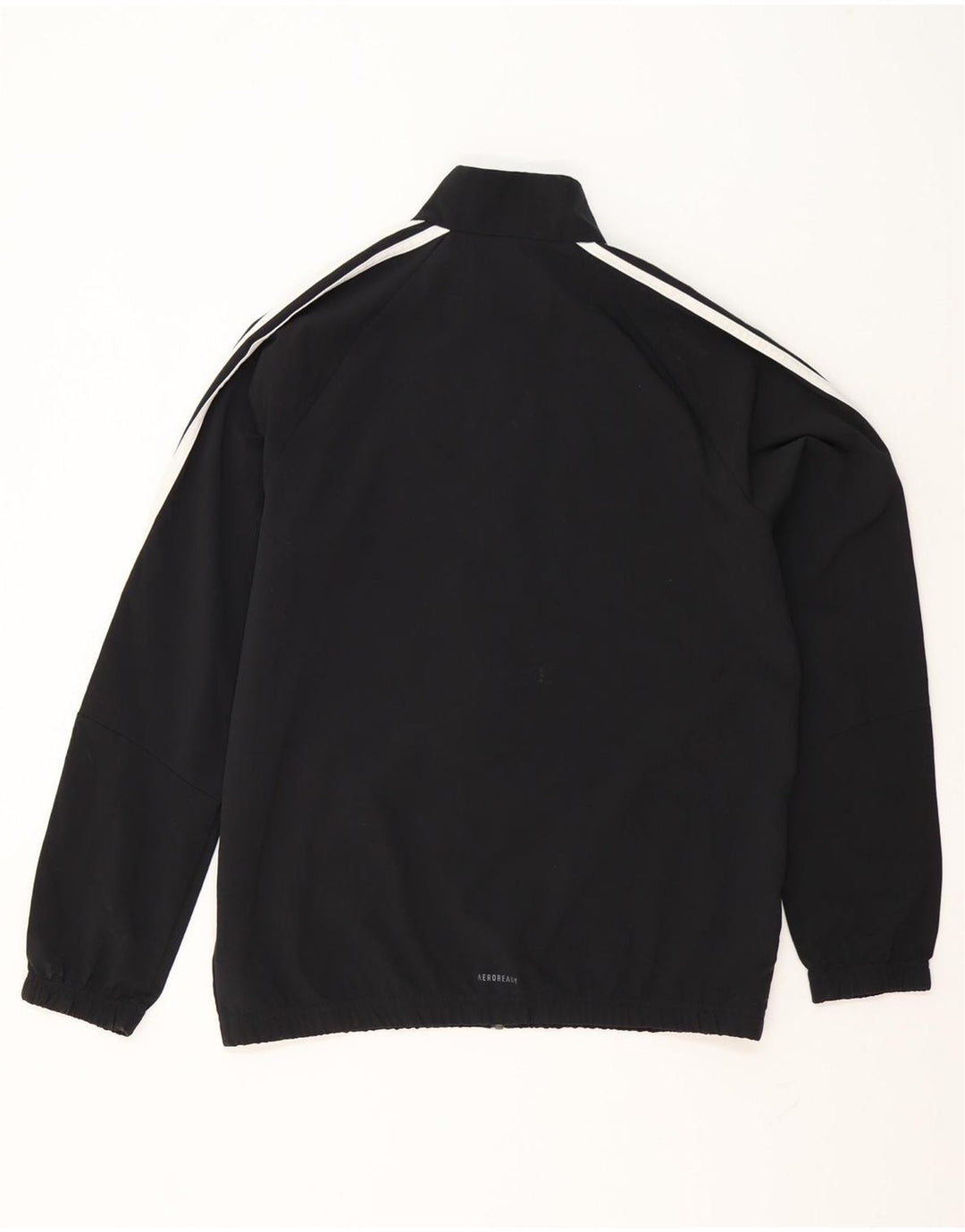 Casaco de treino Adidas Boys Aeroready 15-16 anos preto poliéster