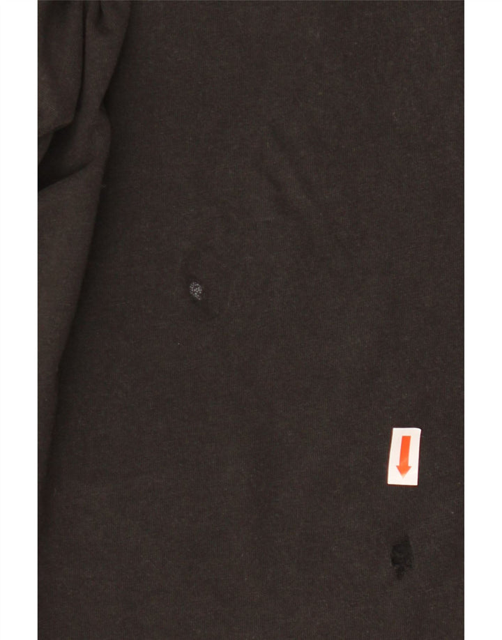 Camiseta masculina PUMA Graphic Top Médio Preto