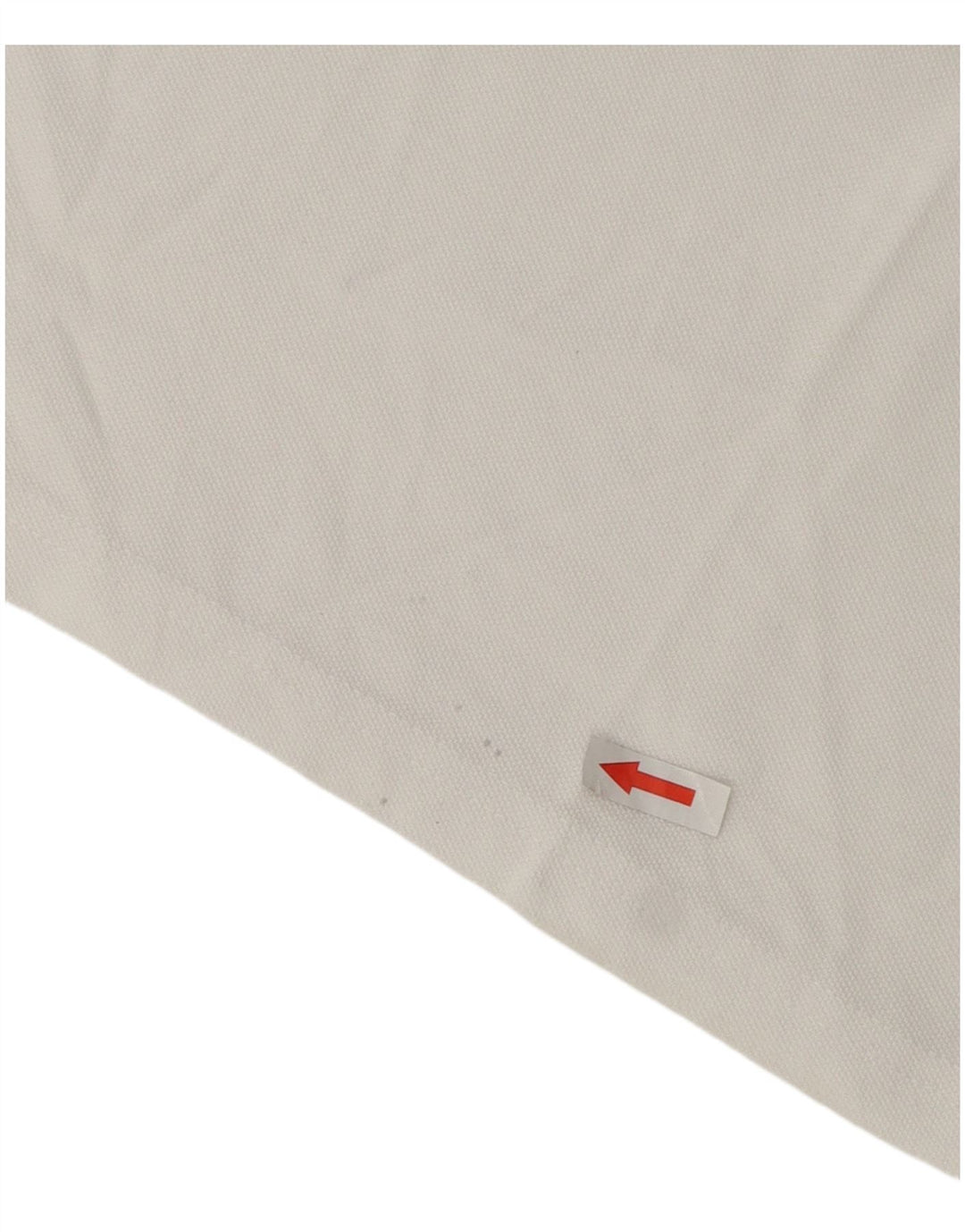 Camisa pólo gráfica masculina Kappa pequena branca