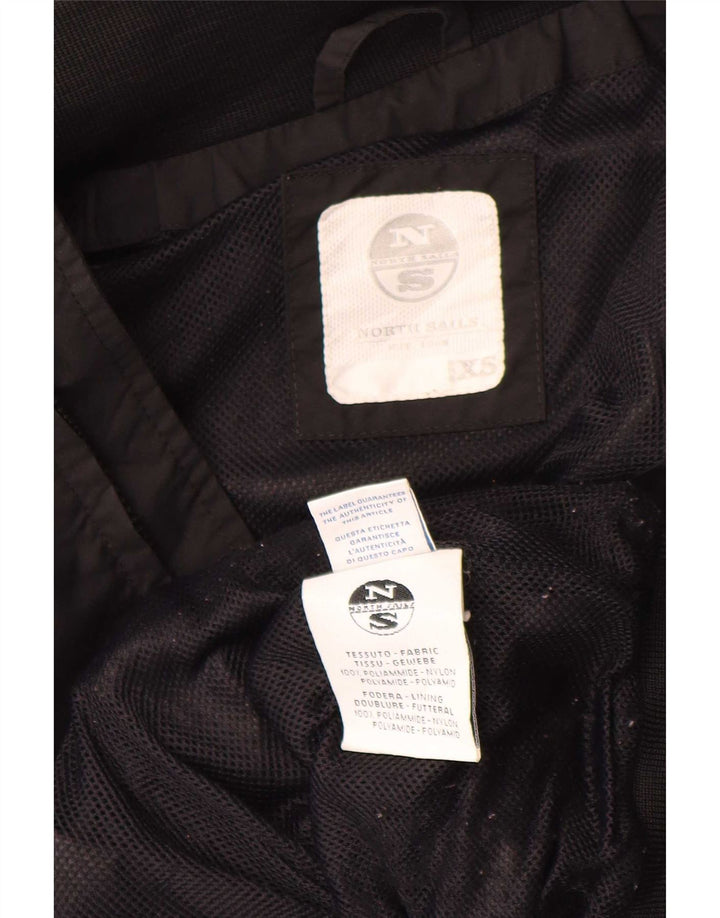 Jaqueta bomber masculina North Sails UK 34 XS poliamida preta