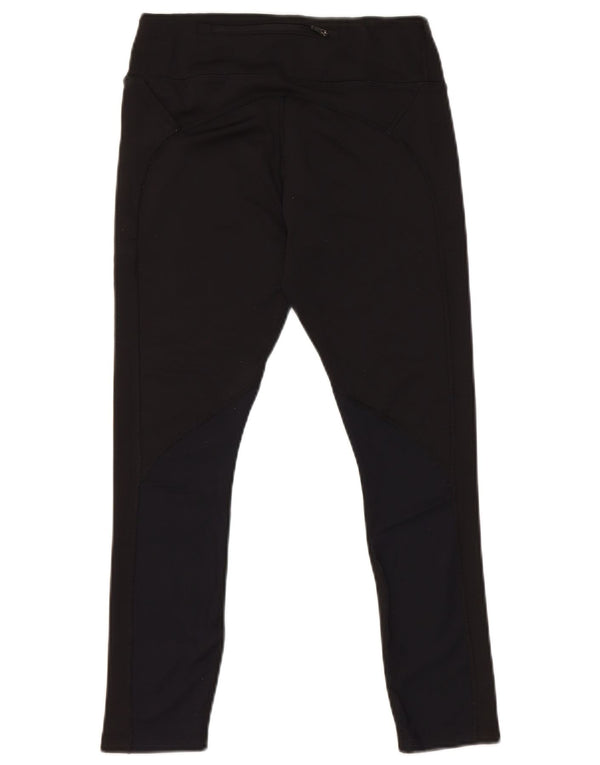 Leggings Nike Dri Fit Crop Femininas UK 10 Pequenas Poliéster Preto