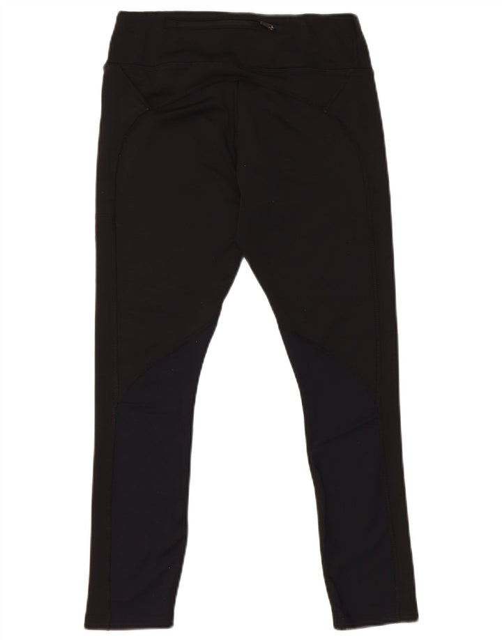 Leggings Nike Dri Fit Crop Femininas UK 10 Pequenas Poliéster Preto