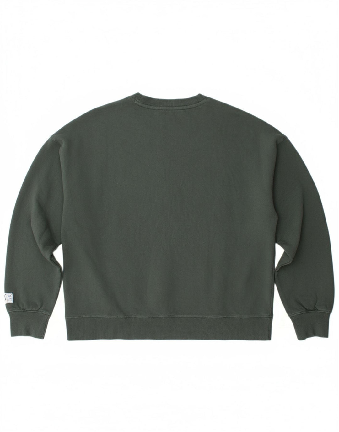 Suéter gráfico feminino DKNY UK 14 algodão verde médio