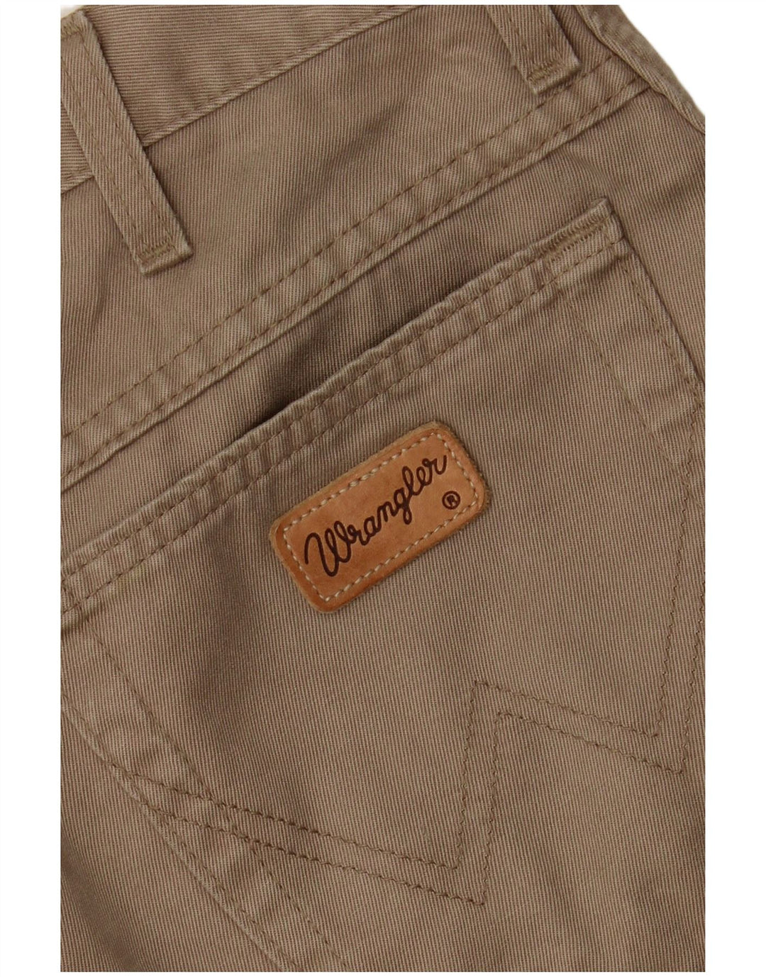 Calça casual reta masculina WRANGLER W34 L29 bege