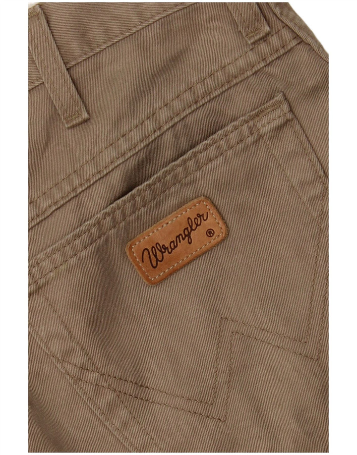 Calça casual reta masculina WRANGLER W34 L29 bege