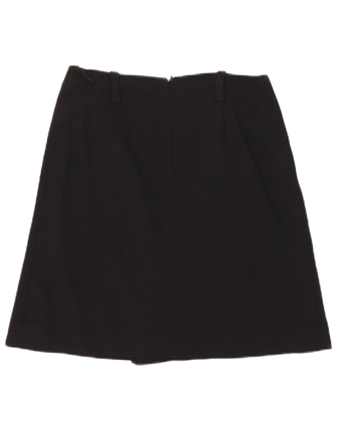 Saia feminina Luisa Spagnoli em linha A IT 40 pequena W28 viscose preta