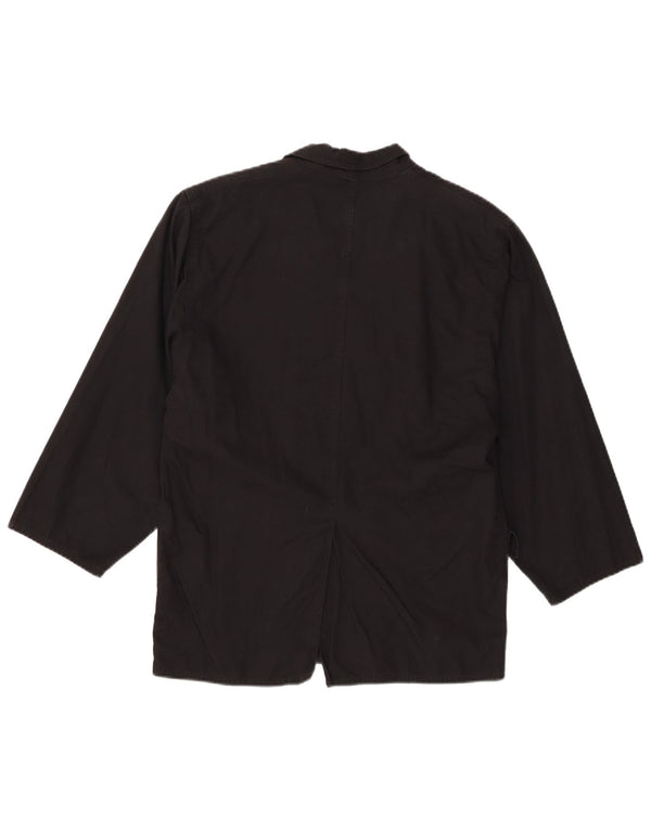 Anne Marie Beretta Jaqueta blazer feminina oversized IT 36 XS preta
