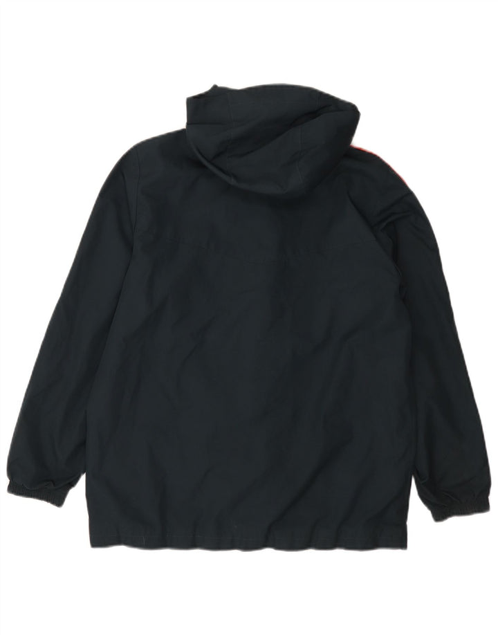 ADIDAS Meninos Munster Rugby com capuz jaqueta superior 11-12 anos preto