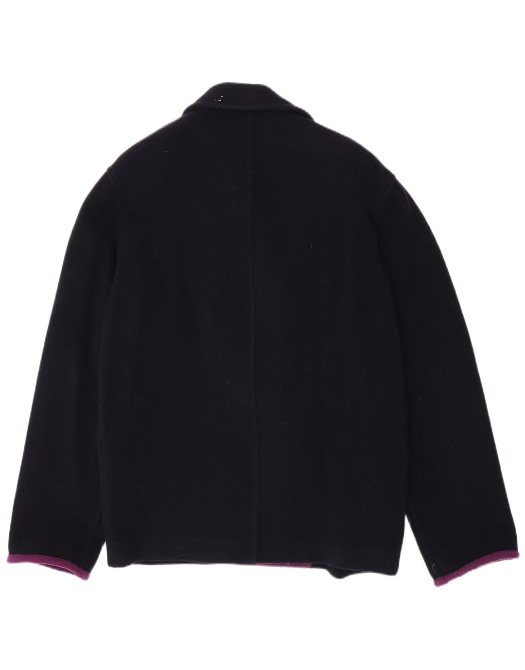 Casaco feminino Ferre Pea UK 14 grande azul marinho