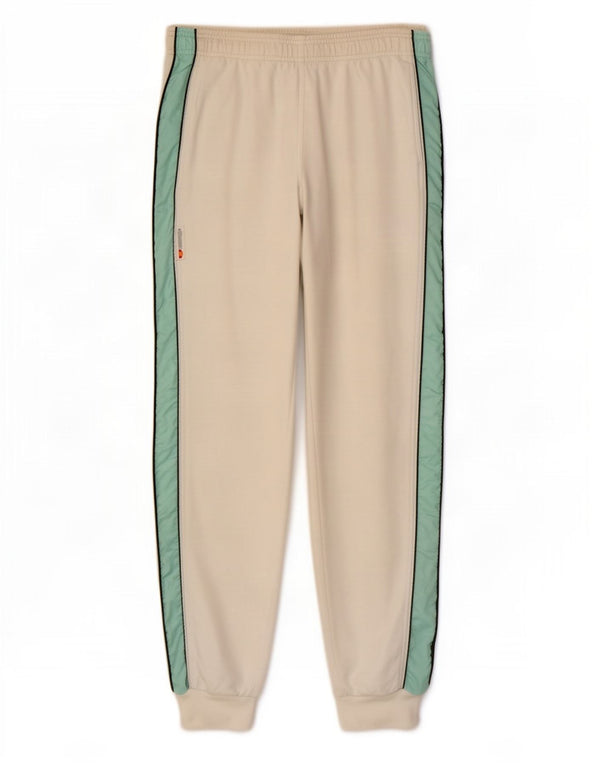 Calça de treino masculina Ellesse Joggers médio W30 L30 branco colorblock