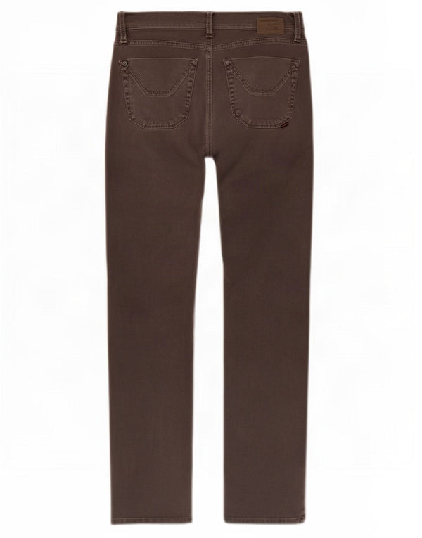 Jeckerson Mens Straight Jeans W34 L33 Grey Cotton