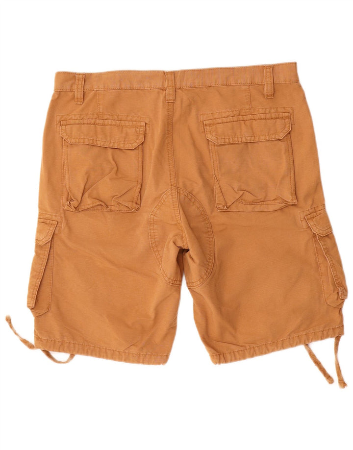 Scout Mens Cargo Shorts Médio W32 Algodão Marrom