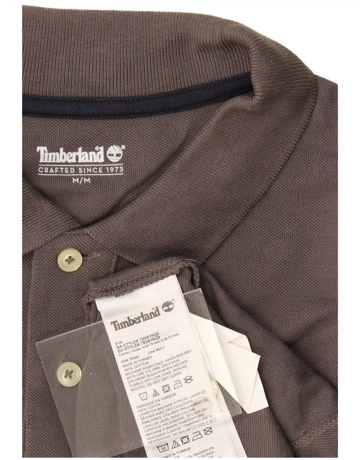 Polo masculino TIMBERLAND cinza médio algodão