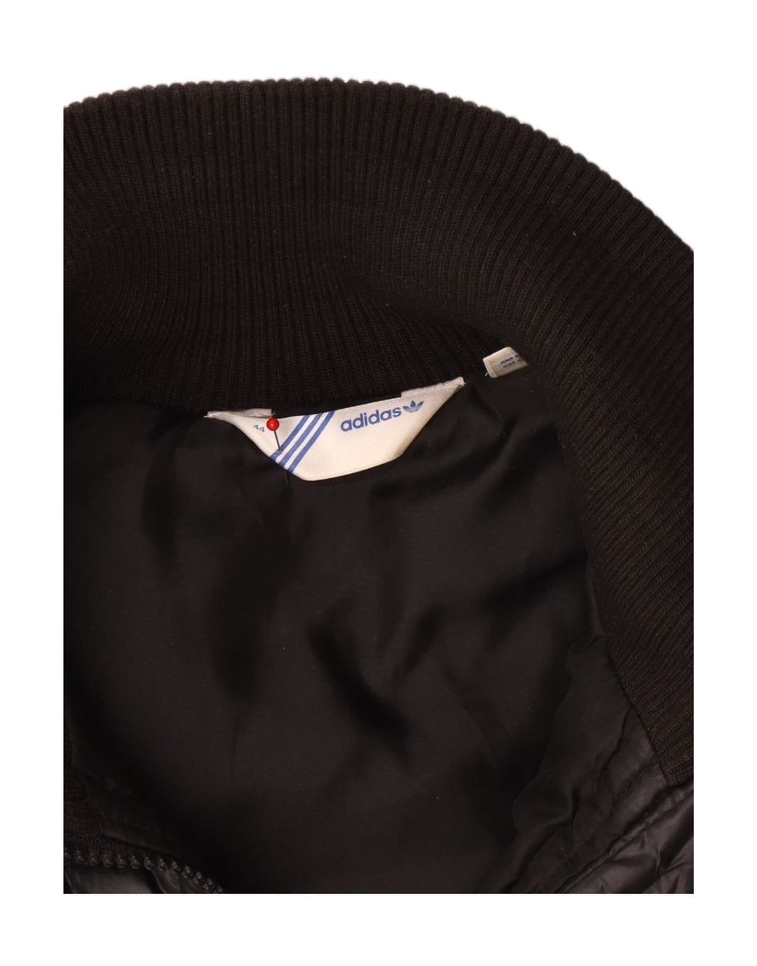 Colete acolchoado feminino Adidas IT 44 médio preto poliéster