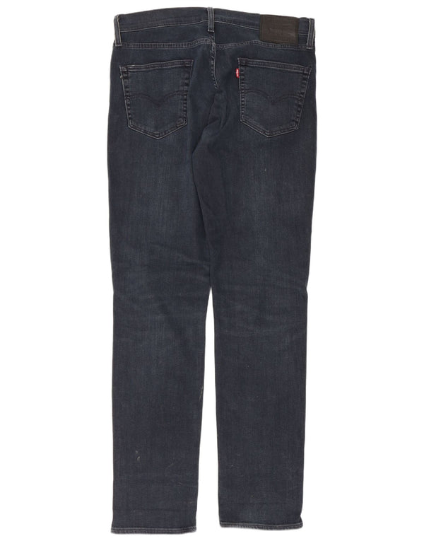 Levi's Masculino 511 Slim Jeans W34 L34 Azul Marinho Algodão