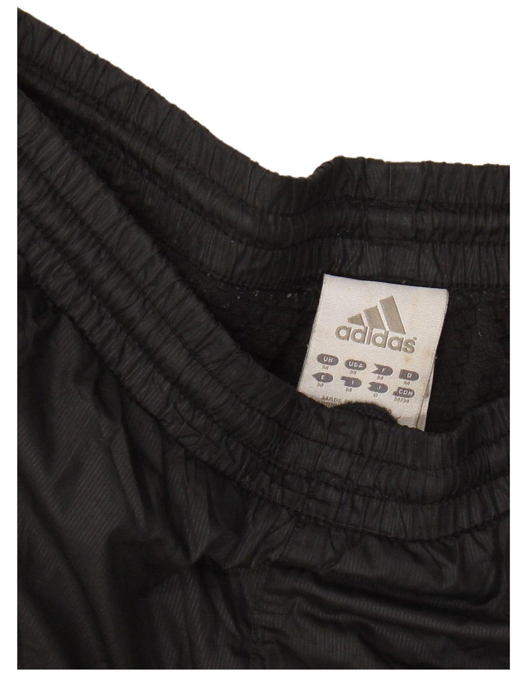 ADIDAS Mens Calças de treino Joggers Médio Preto Poliéster