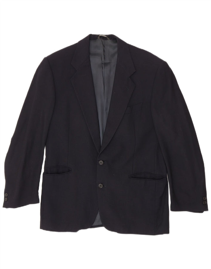 Jaqueta Blazer Masculina Ferre com 2 Botões UK 38 Azul Marinho Médio