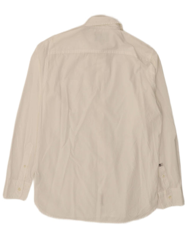 Timberland Mens Earthkeepers Regular Fit Camisa Pequena Algodão Branco