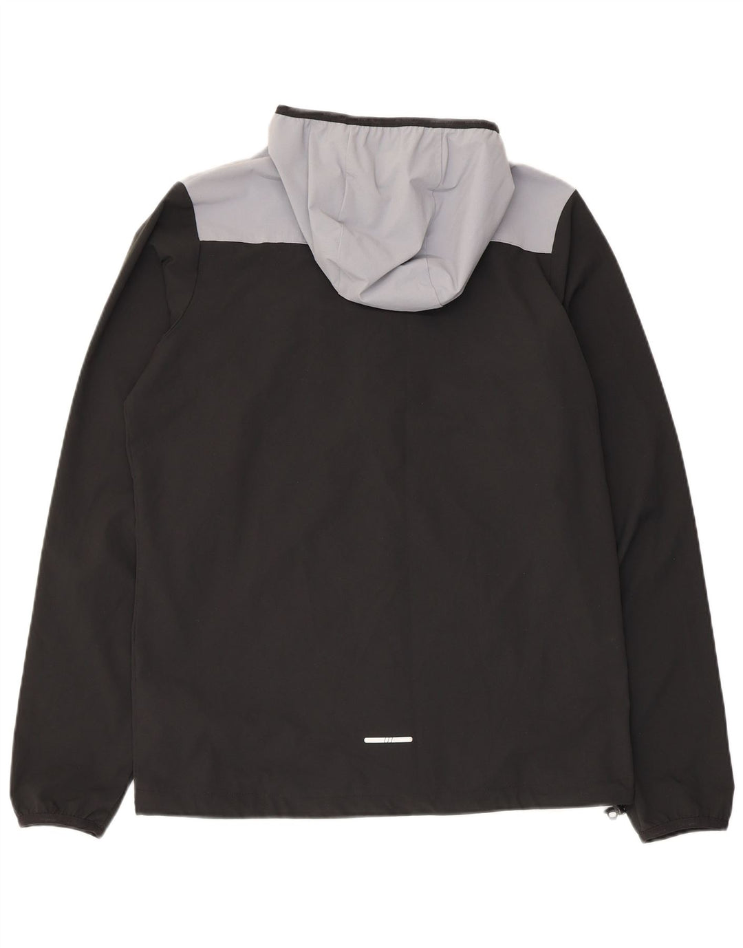 Jaqueta de chuva masculina com capuz Berghaus, pequena, preta, colorida, poliéster