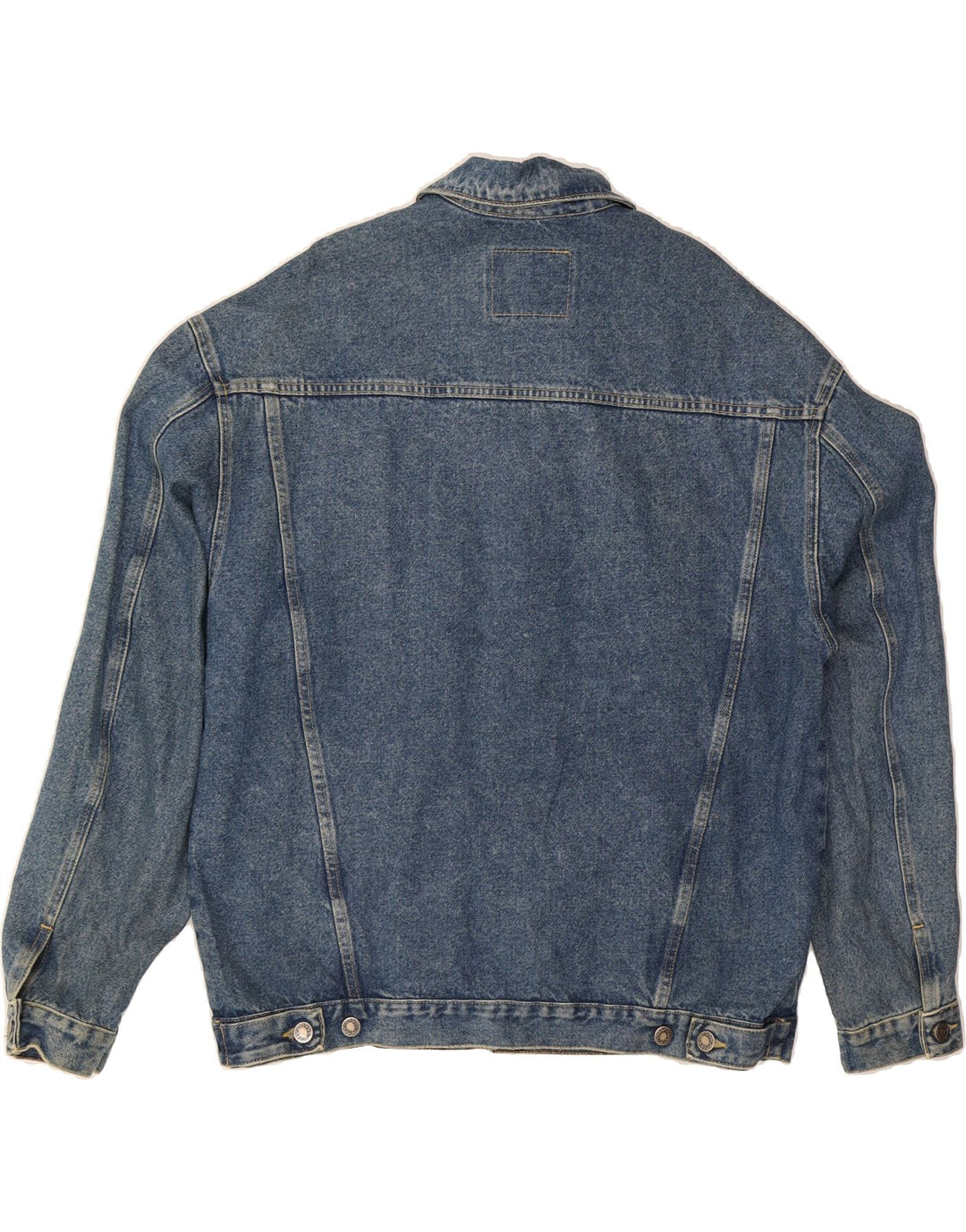 Jaqueta jeans masculina VINTAGE UK 40 grande algodão azul