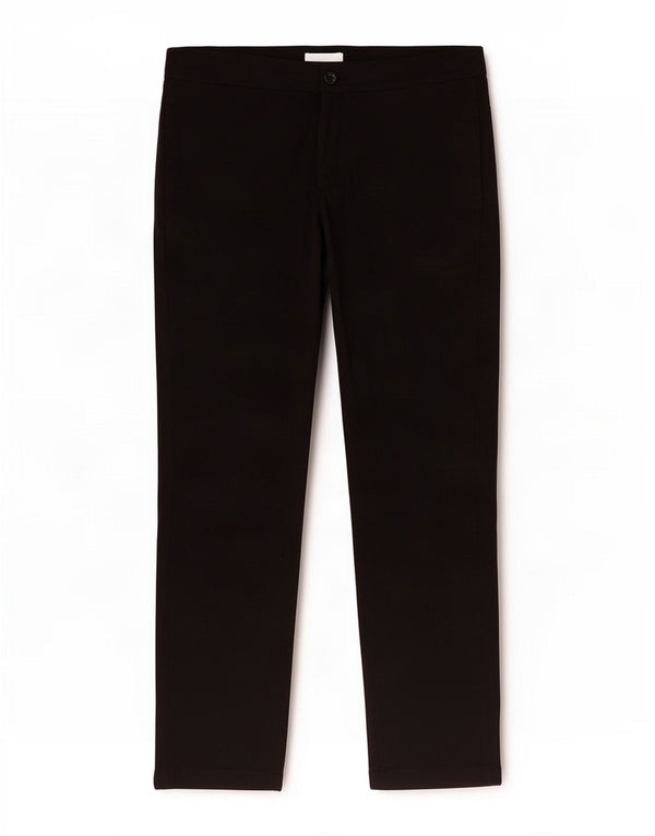 Calça casual feminina Marks & Spencer Autograph Reino Unido 14 grande W34 L30 preta