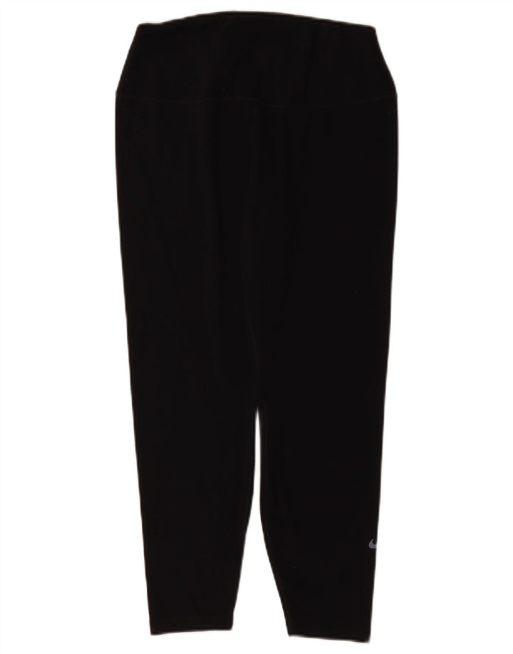 Leggings Nike Dri Fit Feminina UK 16 Grande Poliéster Preto
