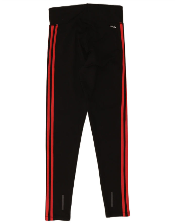 Adidas Womens Climalite Leggings UK 8/10 Pequeno Poliéster Preto