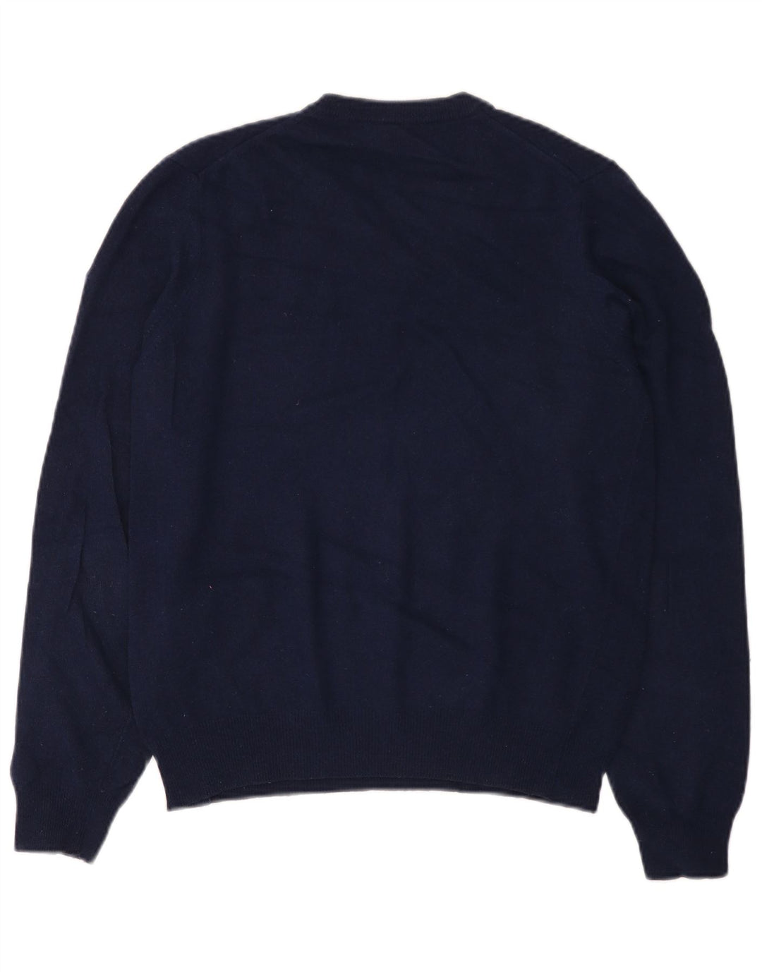 Suéter feminino Colmar com decote em V Reino Unido 14 lã azul marinho médio