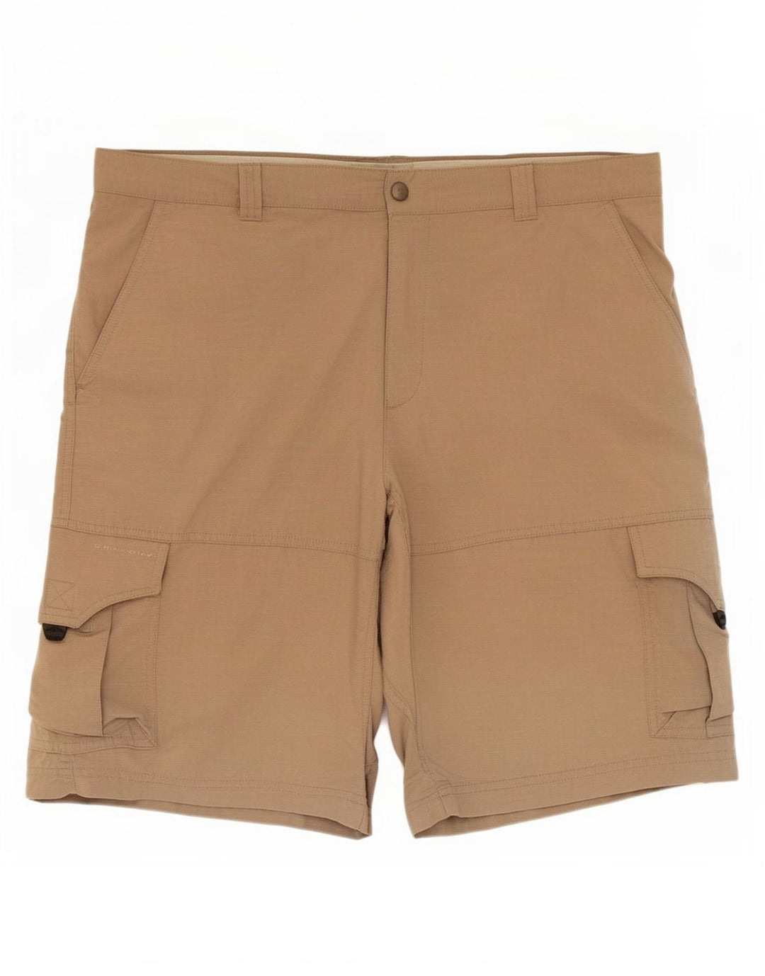 Columbia Mens Cargo Shorts W36 Grande Marrom Nylon
